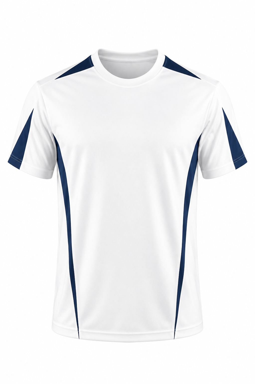 WHITE/NAVY - Eureka Mens Tees