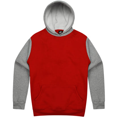 RED/GREY - Monash Kids Hoodies