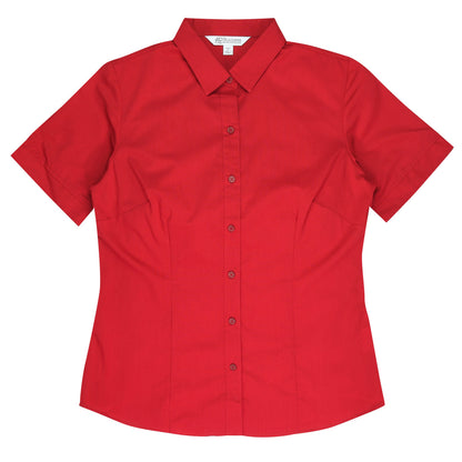 Red - Mosman Lady Shirt Short Sleeve
