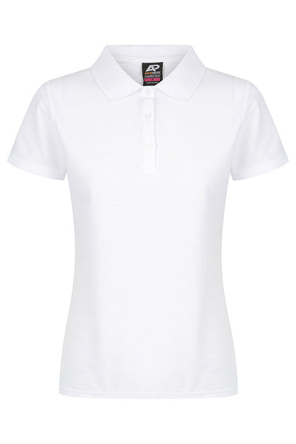 White - Hunter Lady Polos