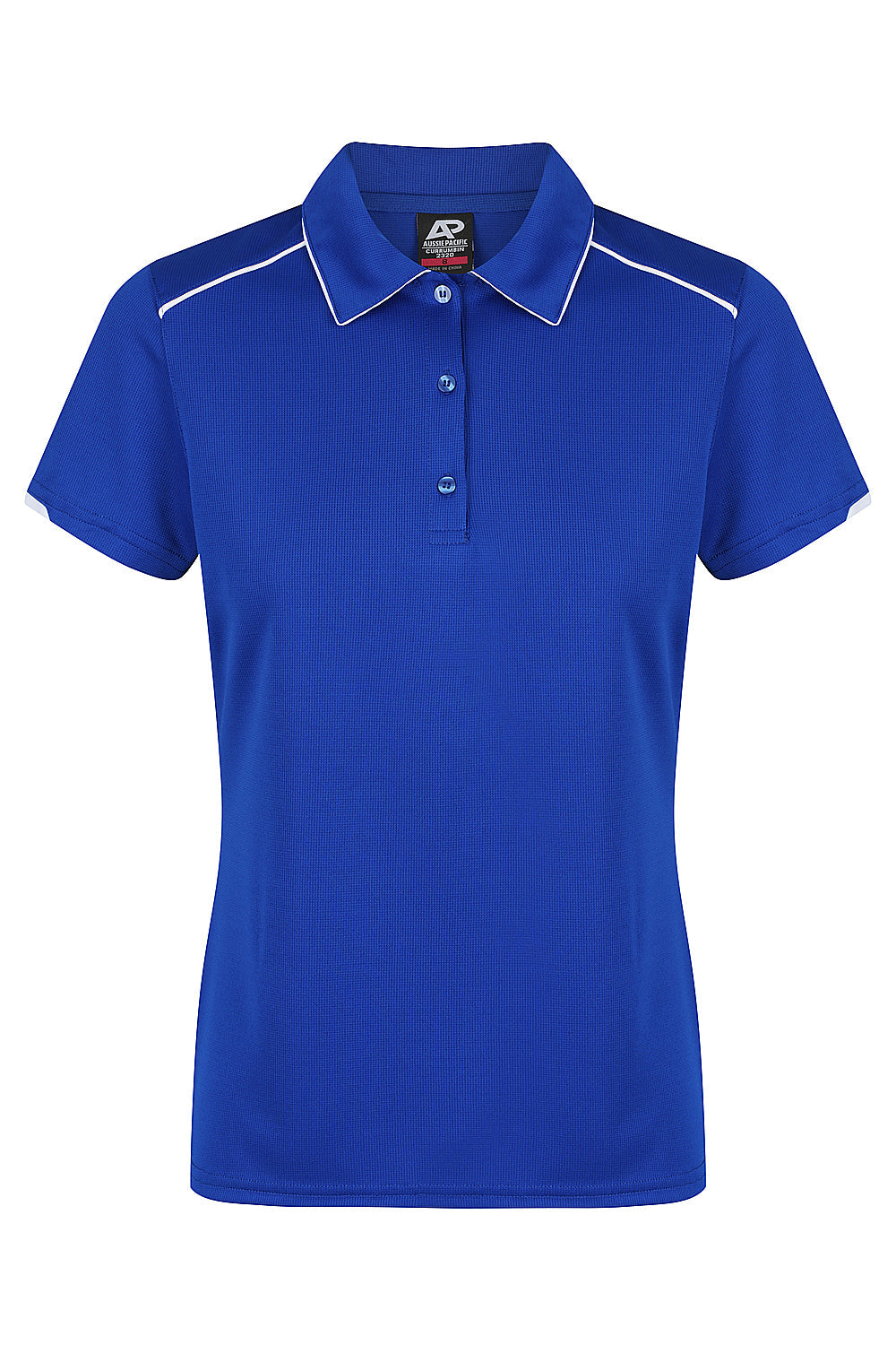 ROYAL/WHITE - Currumbin Lady Polos