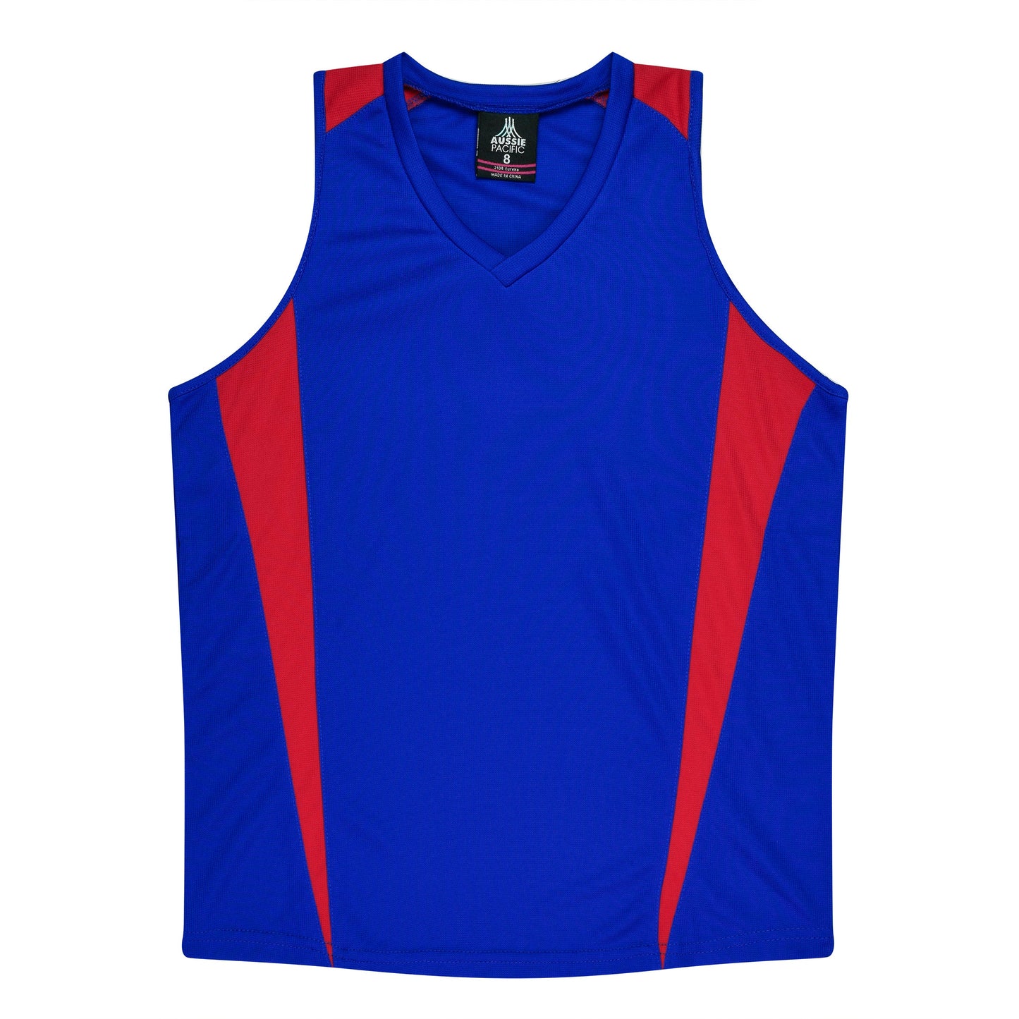 ROYAL/RED - Eureka Lady Singlets