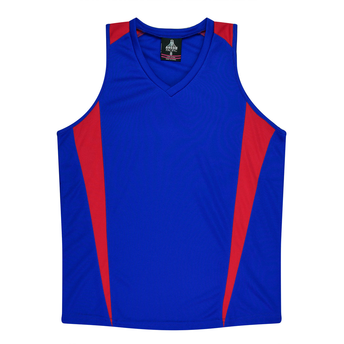 ROYAL/RED - Eureka Lady Singlets