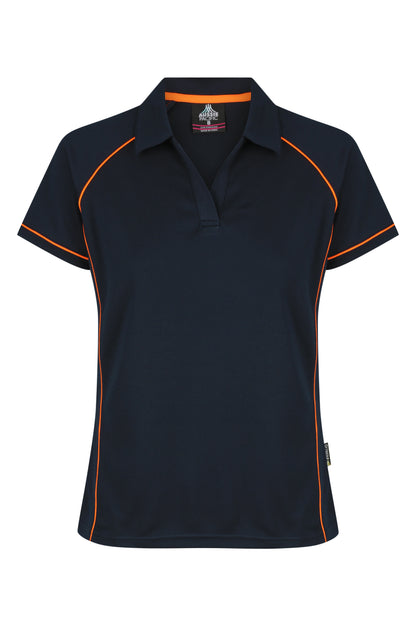 NAVY/ORANGE - Endeavour Lady Polos
