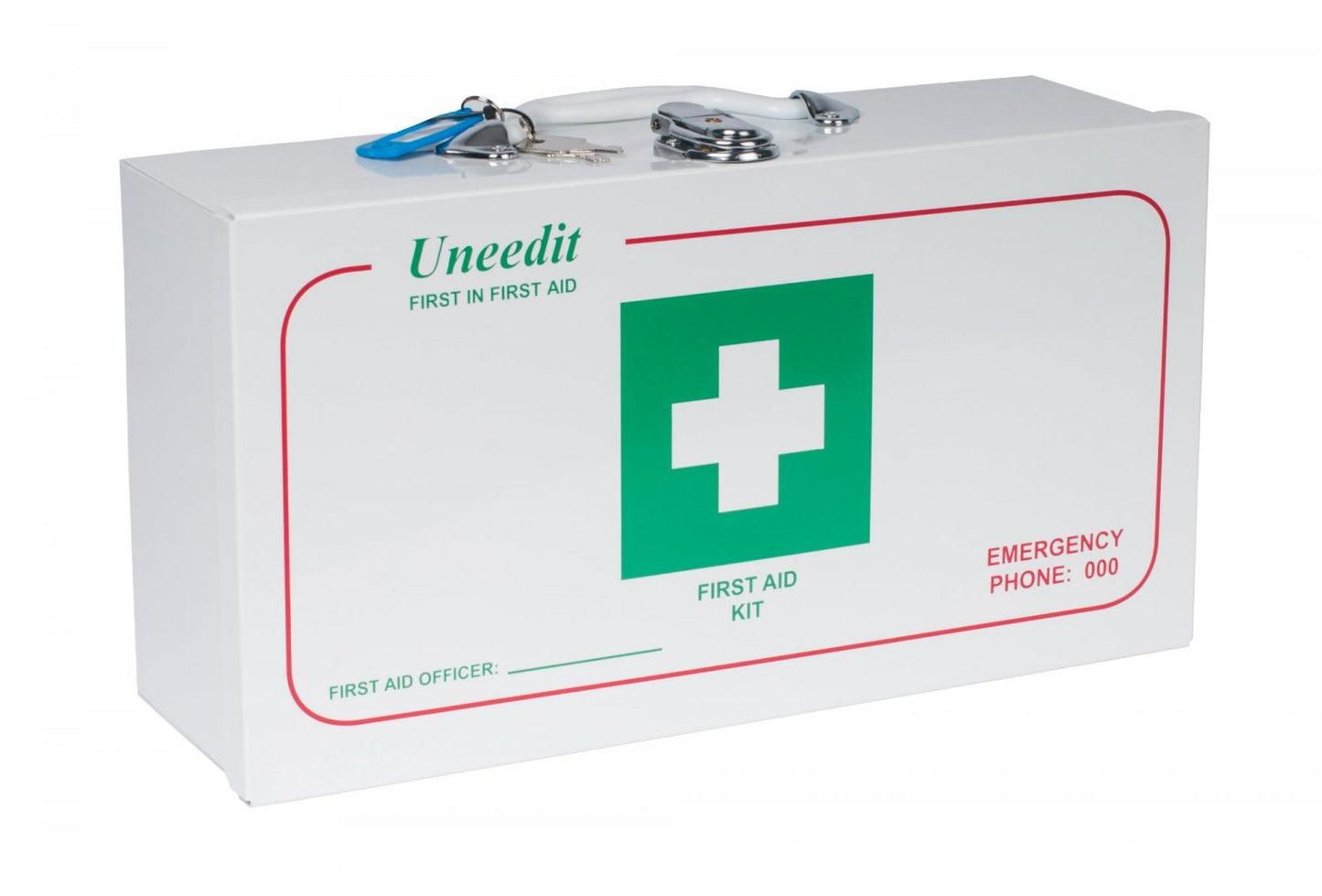 Max Global Products 1W-C First Aid Kit - Complete National (c) Workplace Wallmount Metal Case