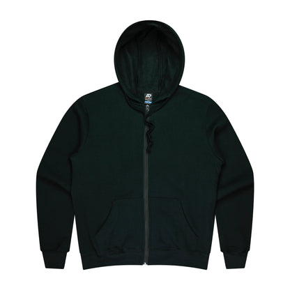 Black - Queenscliff Zip Mens Hoodies