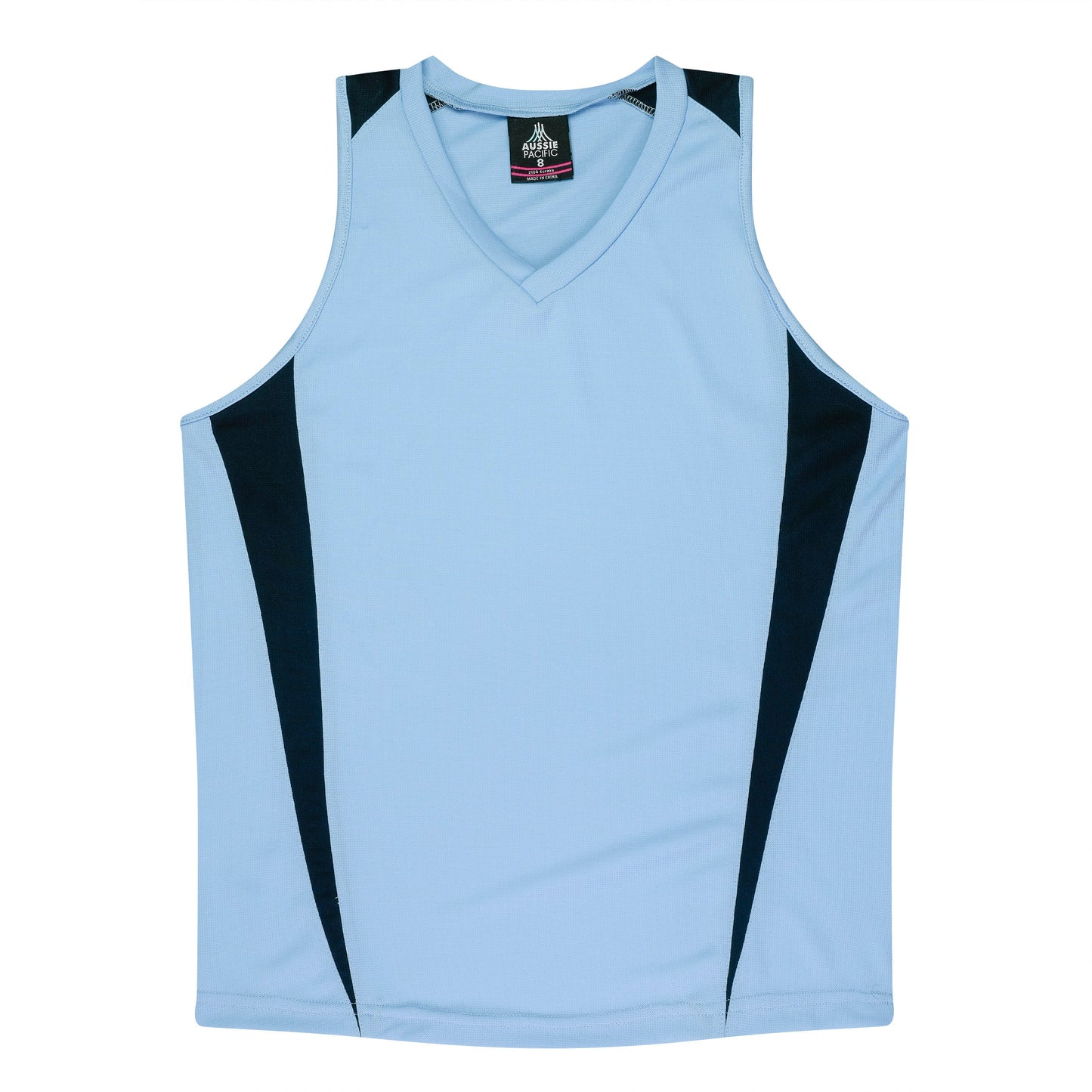 SKY/NAVY - Eureka Lady Singlets