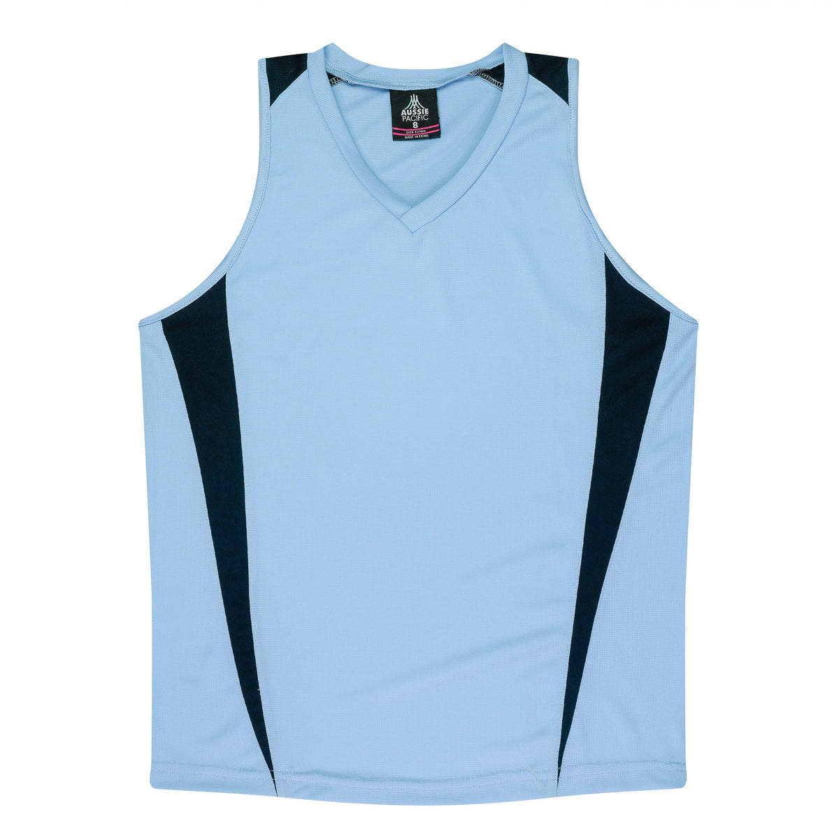 SKY/NAVY - Eureka Lady Singlets