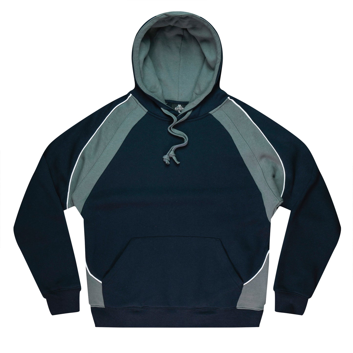 NAVY/ASHE/WHITE - Huxley Mens Hoodies