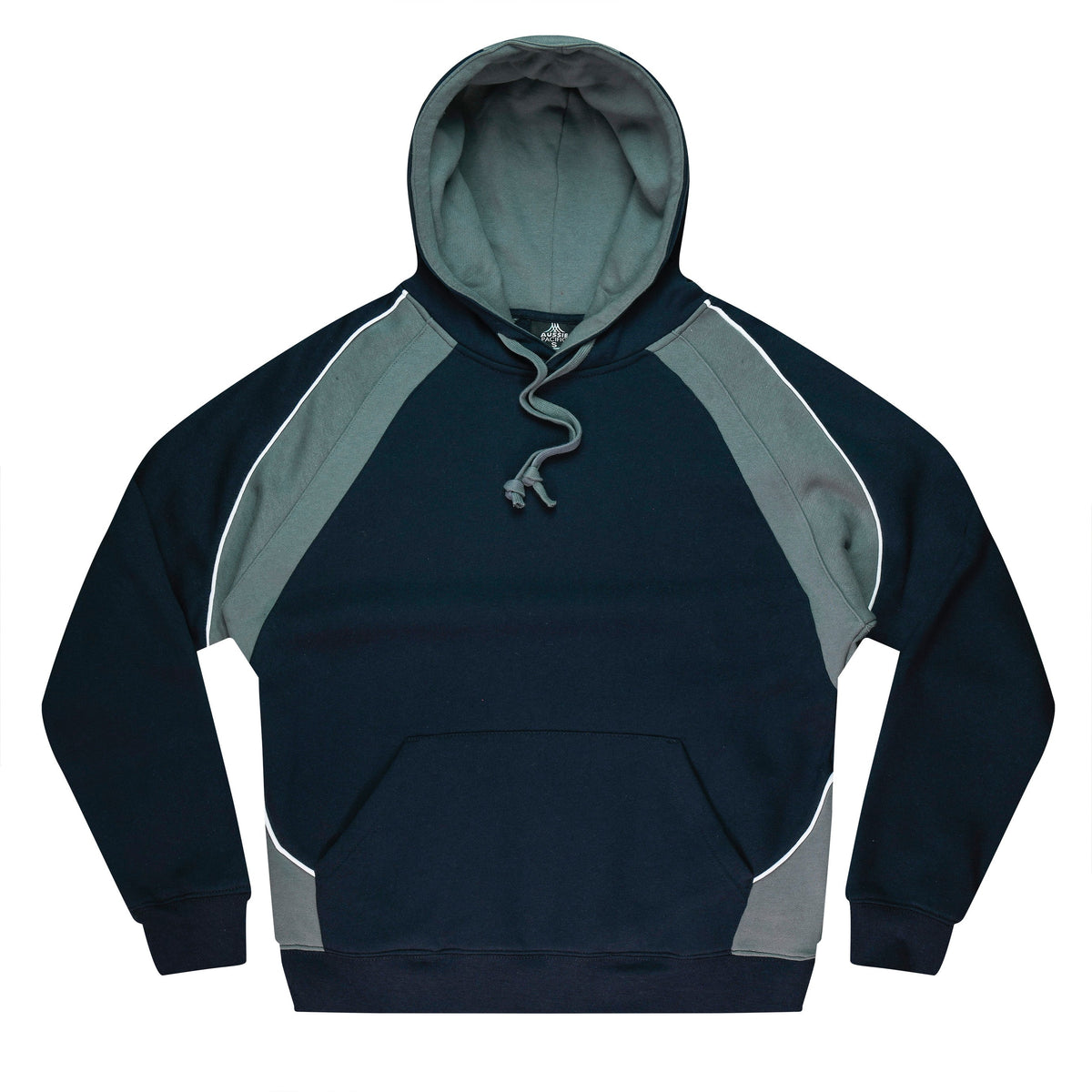 NAVY/ASHE/WHITE - Huxley Mens Hoodies