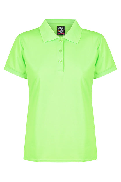 NEON GREEN - Lachlan Lady Polos
