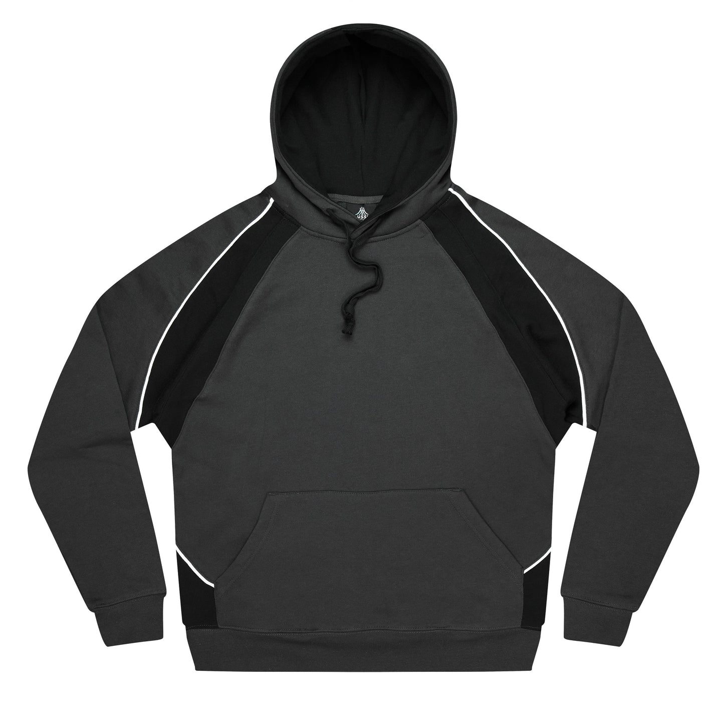 SLATE/BLACK/WHITE - Huxley Mens Hoodies
