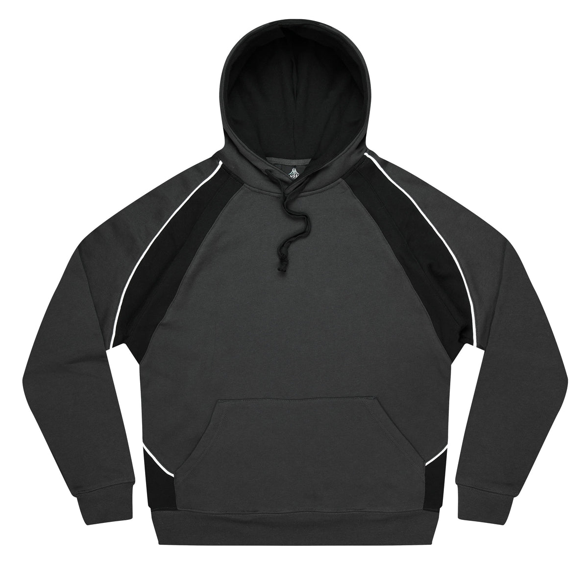 SLATE/BLACK/WHITE - Huxley Mens Hoodies