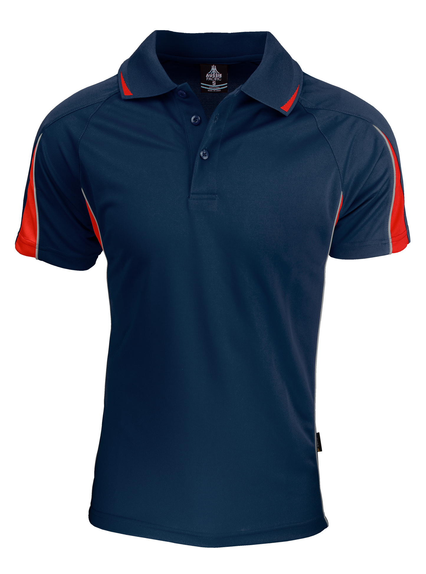 NAVY/RED - Eureka Mens Polos