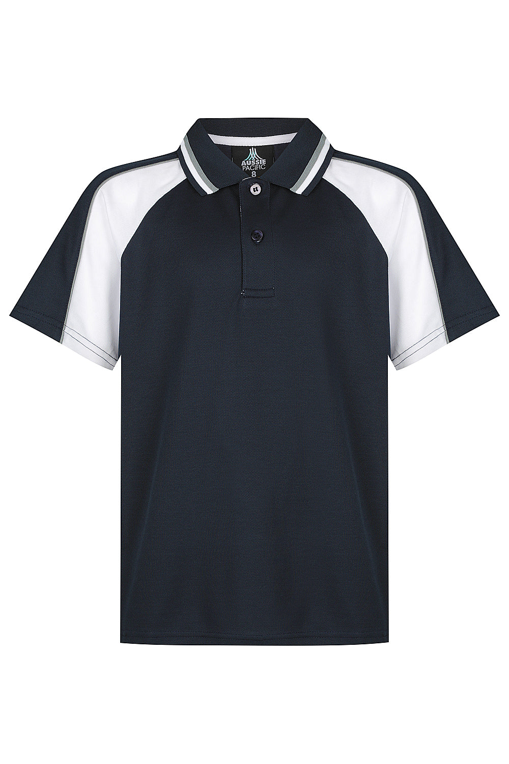 NAVY/WHITE/ASHE - Panorama Kids Polos