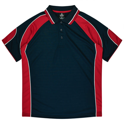 NAVY/RED - Murray Kids Polos