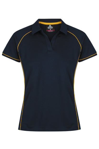NAVY/GOLD - Endeavour Lady Polos