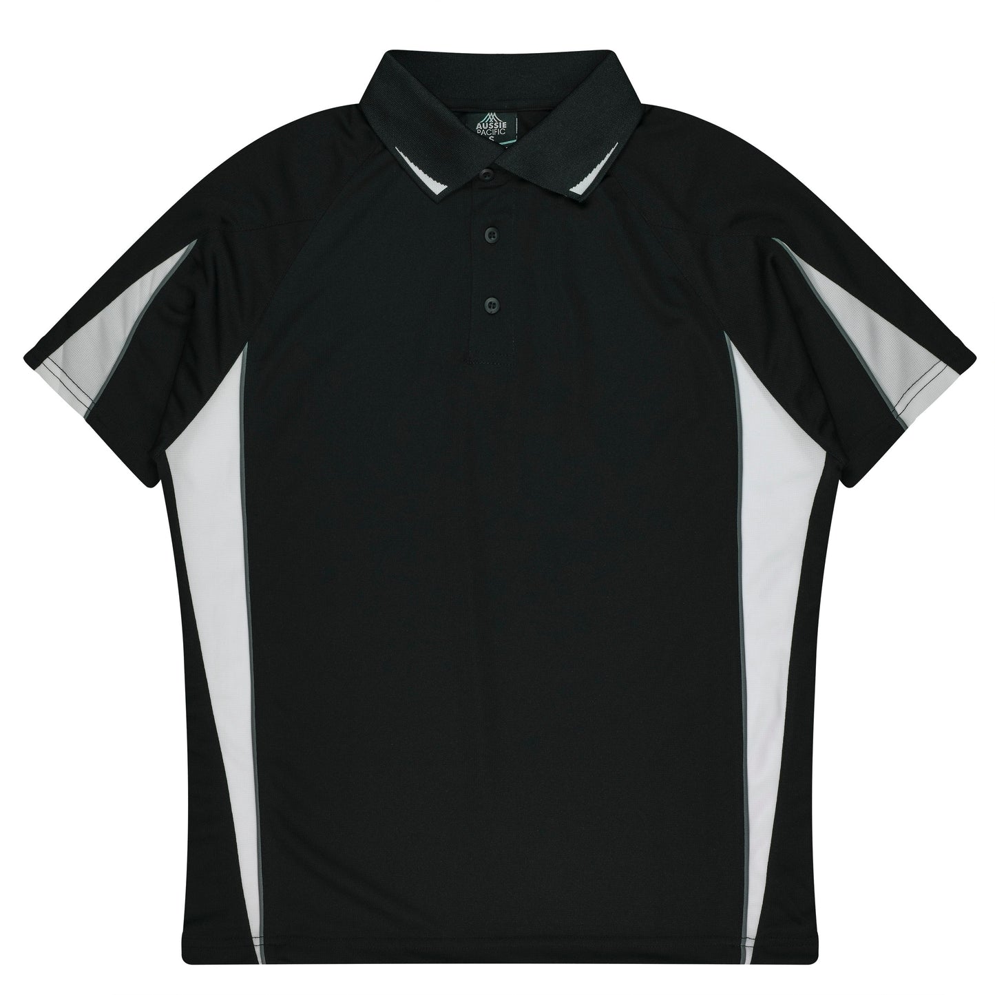 BLACK/WHITE - Eureka Kids Polos