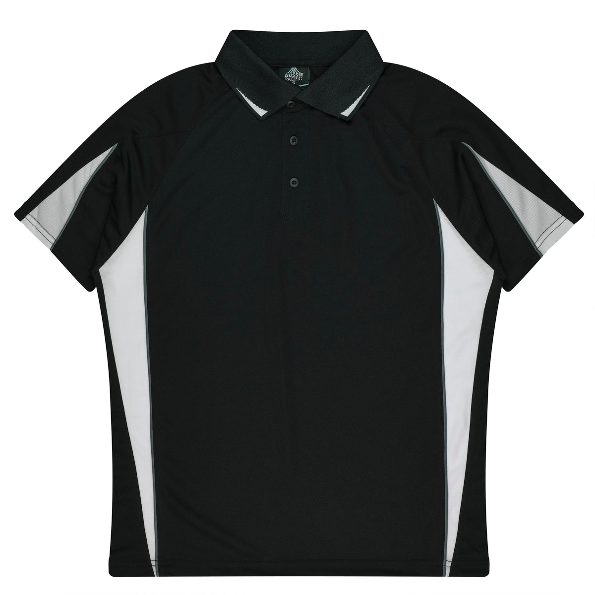BLACK/WHITE - Eureka Kids Polos
