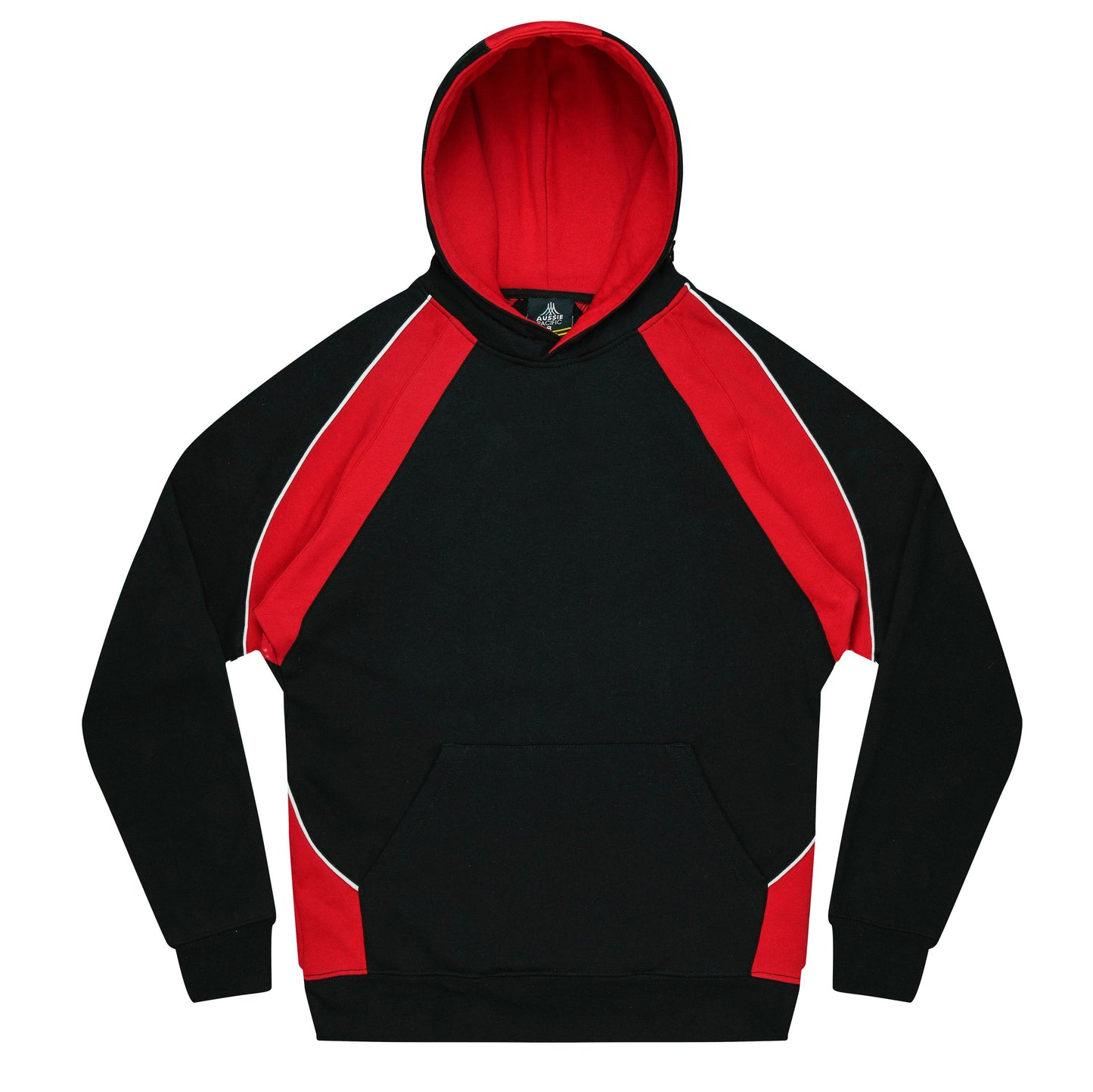 BLACK/RED/WHITE - Huxley Kids Hoodies