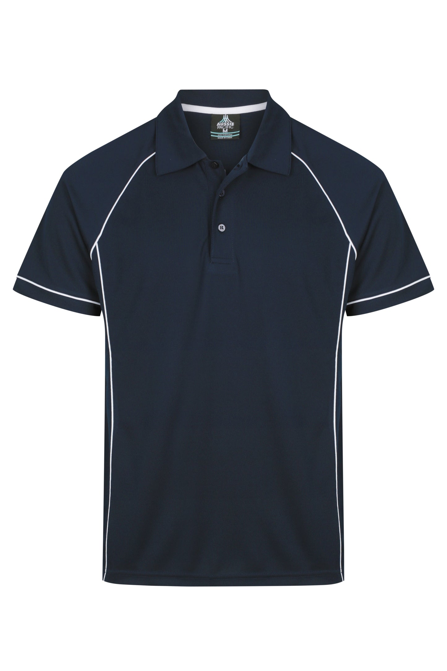 NAVY/WHITE - Endeavour Mens Polos