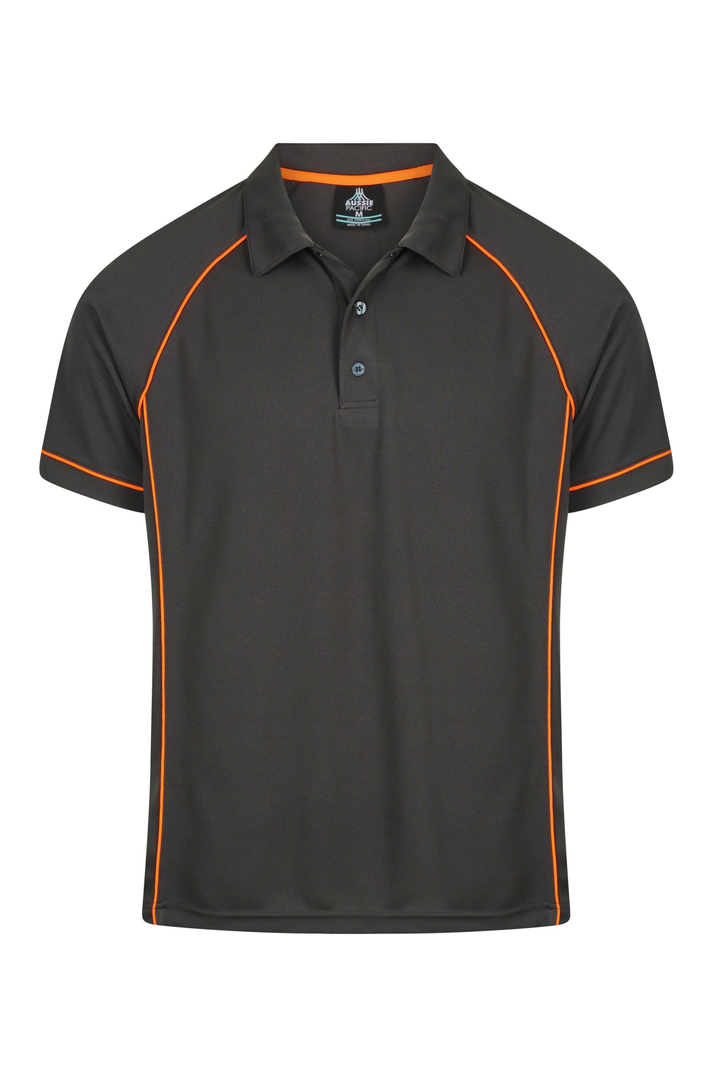 SLATE/ORANGE - Endeavour Mens Polos