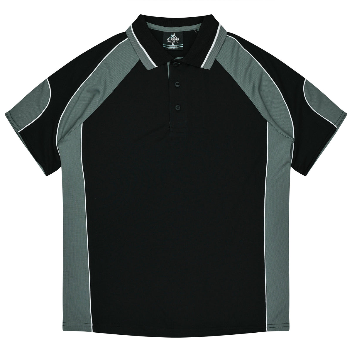 BLACK/ASHE - Murray Kids Polos