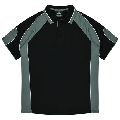 BLACK/ASHE - Murray Kids Polos