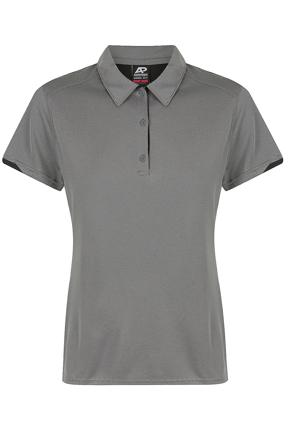 SLATE/BLACK - Morris Lady Polos
