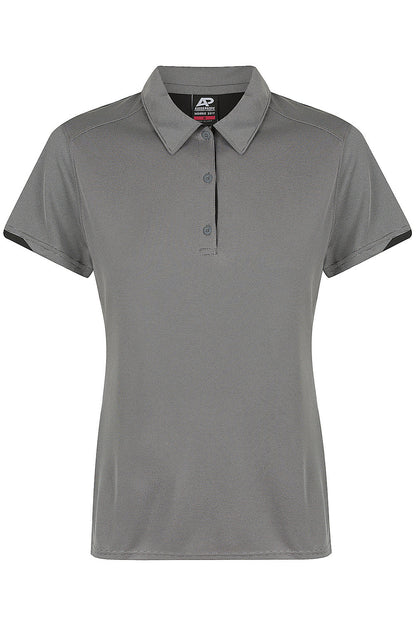 SLATE/BLACK - Morris Lady Polos