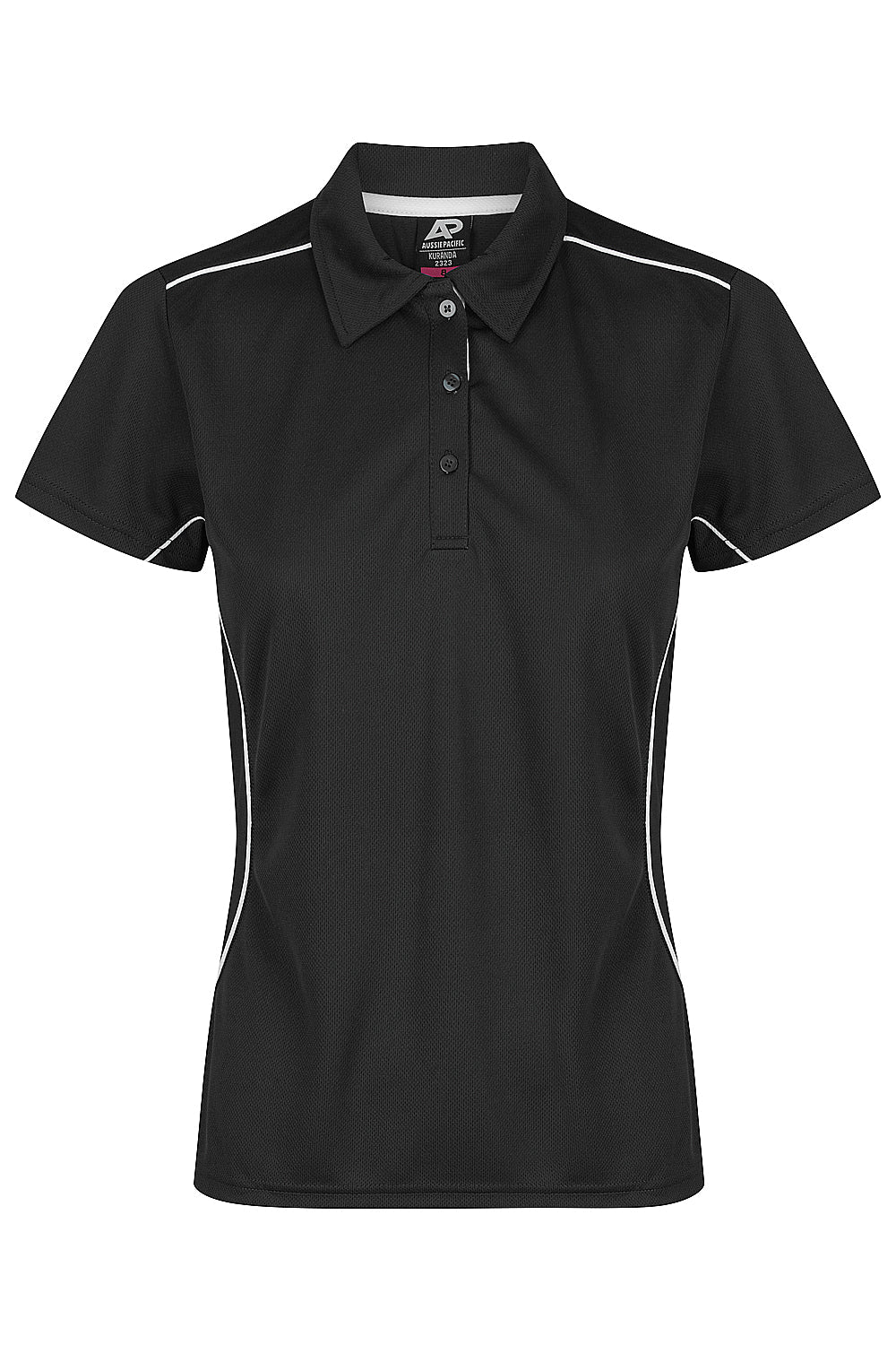 BLACK/WHITE - Kuranda Lady Polos