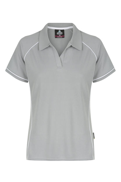 SILVER/WHITE - Endeavour Lady Polos