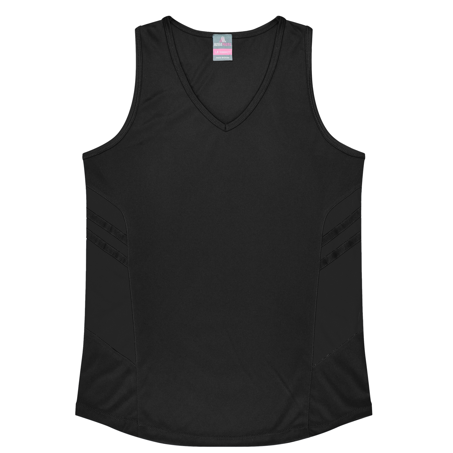 Black - Tasman Lady Singlets
