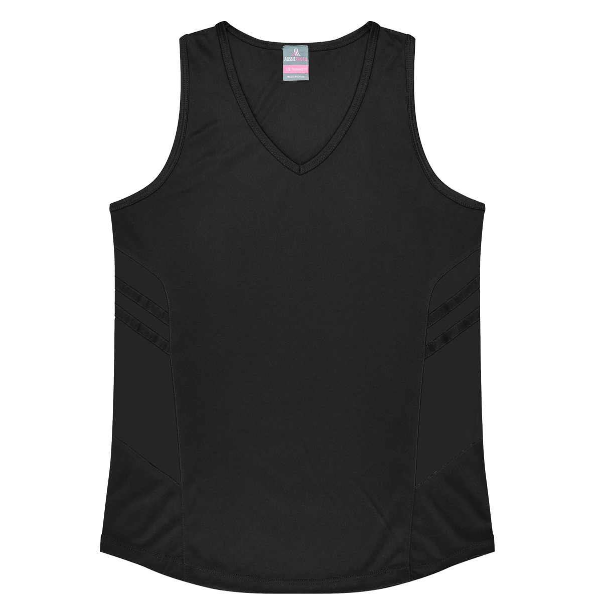 Black - Tasman Lady Singlets