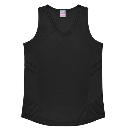 Black - Tasman Lady Singlets