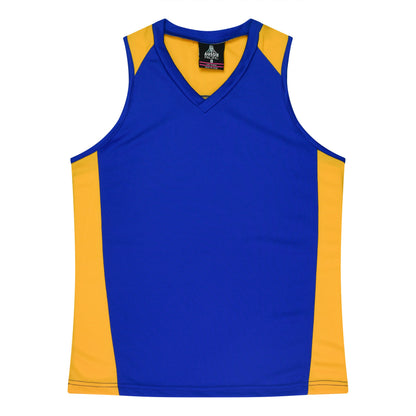 ROYAL/GOLD - Premier Lady Singlets