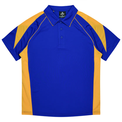 ROYAL/GOLD - Premier Kids Polos