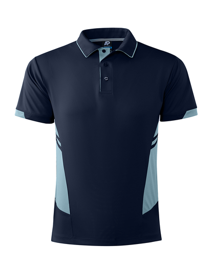 NAVY/SKY - Tasman Mens Polos