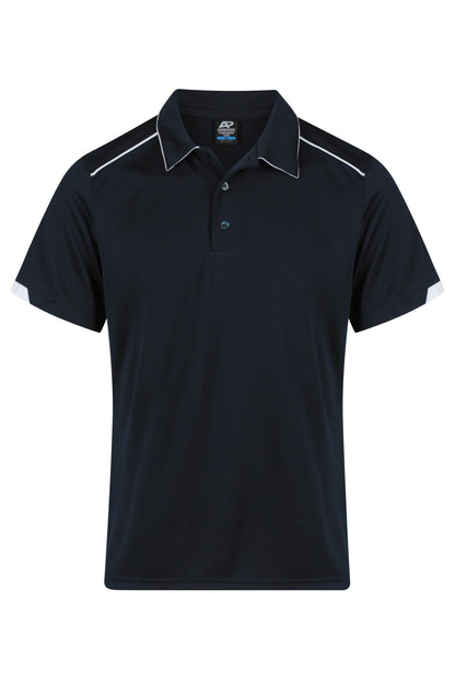 NAVY/WHITE - Currumbin Mens Polos