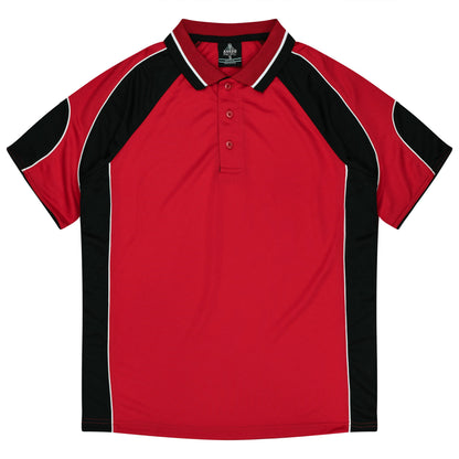 RED/BLACK - Murray Kids Polos