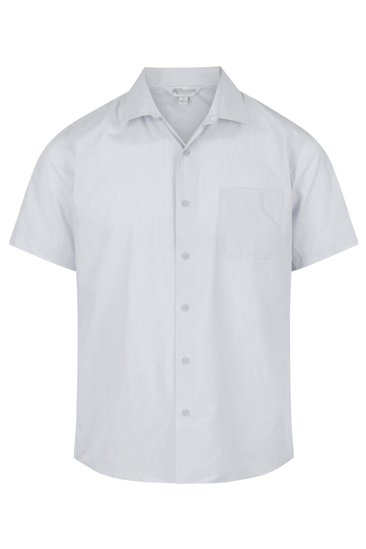 SILVER - Belair Mens Shirt Short Sleeve