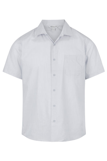 SILVER - Belair Mens Shirt Short Sleeve