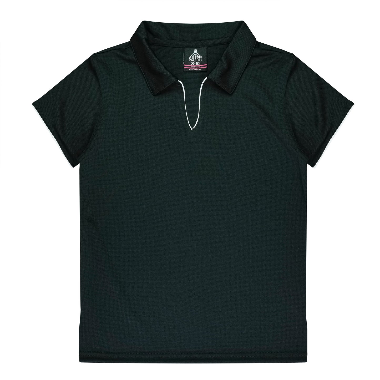 BLACK/WHITE - Yarra Lady Polos