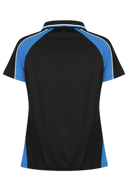 BLACK/ELECTRIC ROYAL/WHITE - Panorama Lady Polos