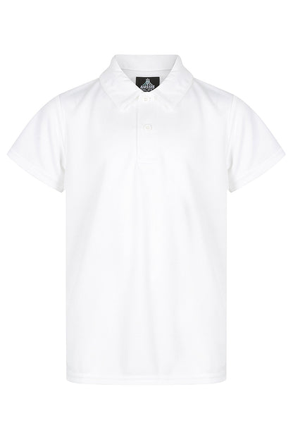 White - Botany Kids Polos