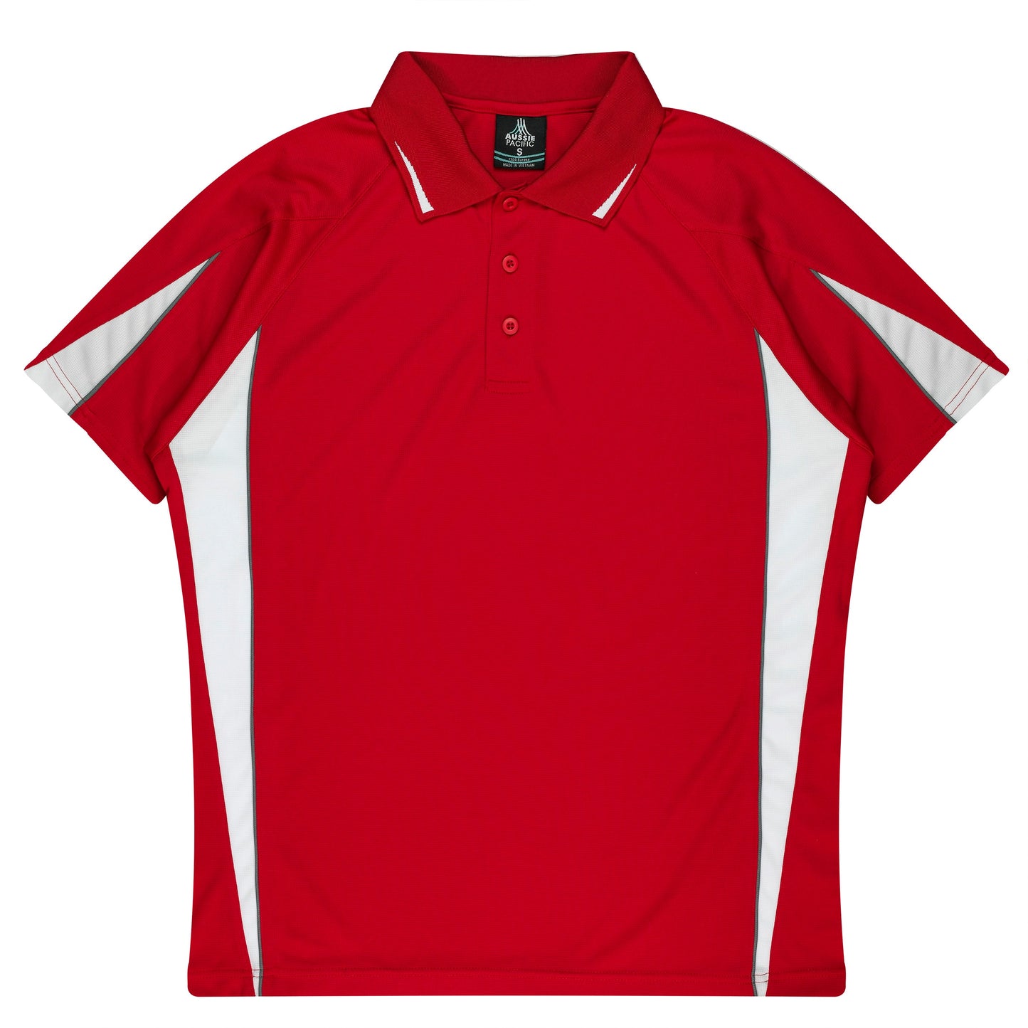 RED/WHITE - Eureka Kids Polos