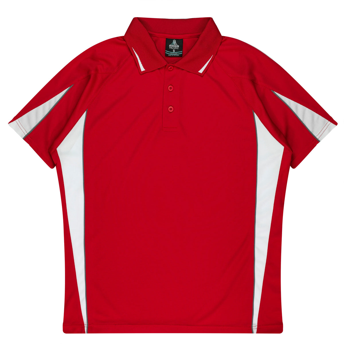 RED/WHITE - Eureka Kids Polos