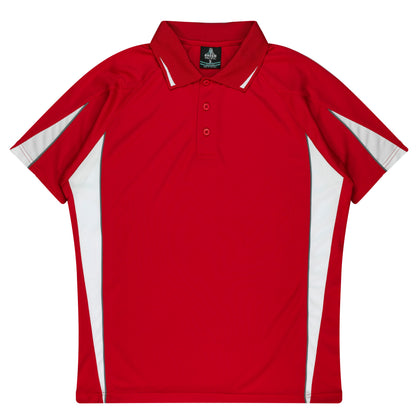 RED/WHITE - Eureka Kids Polos