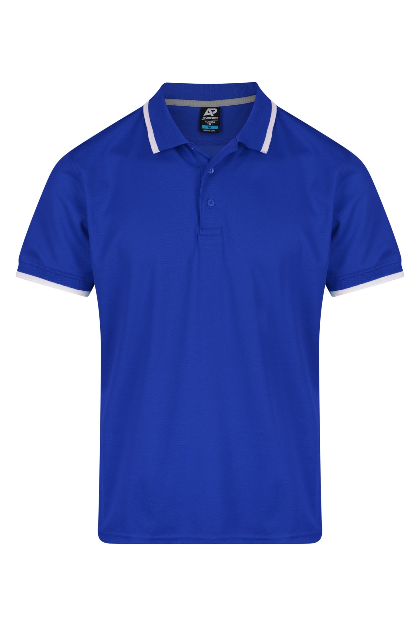 ROYAL/WHITE - Portsea Mens Polos