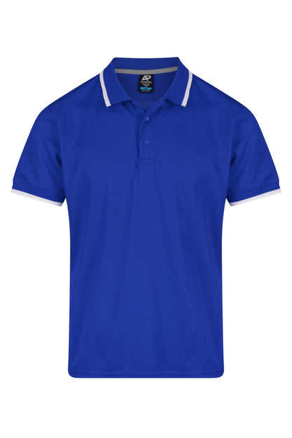 ROYAL/WHITE - Portsea Mens Polos